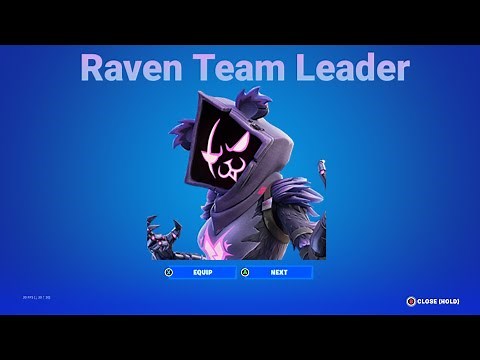Raven Team Leader Skin Combo | Fortnite