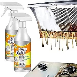 Neat Freekz All-purpose Kitchen Pots and Pan Cleaner, Multipurpose Foam Cleaner Spray, Kitchen Bubble Cleaner Spray, Kitchen Grease Cleaner (2PCS)