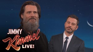 1.5M views · 2.7K shares | Jim Carrey is Here talks about his famous beard and leaving the spotlight... | Jimmy Kimmel Live | Facebook