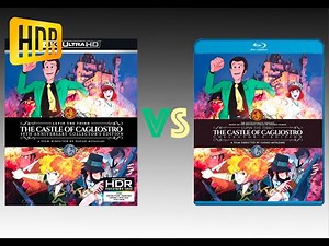 ▶ Comparison of Castle of Cagliostro 4K - ルパン三世 カリオストロの城 (4K DI) HDR10 vs REMASTERED Version