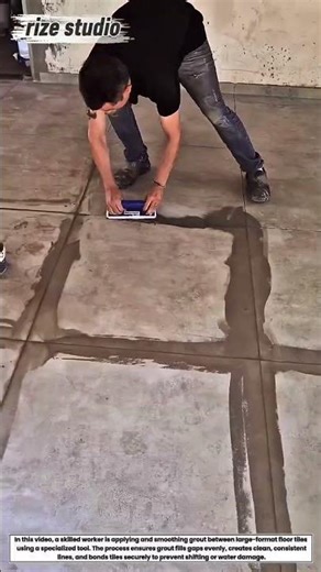 Pro Tile Grout Finishing Technique | How to Get Perfectly Smooth Grout Lines!