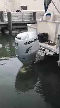 2006 Honda four stroke 90 hp outboard motor