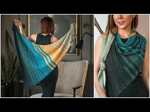 Easy, Step-by-Step Instructions to Knit the Lovely, Basketweave, Beginner Friendly Cestino Shawl!