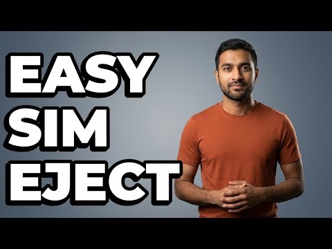 How To Safely Open A SIM Card Tray?