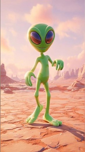This Green Alien’s Dance Will Make You Smile 👽💃