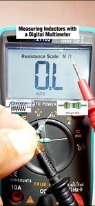 276K views · 2.1K reactions | Measuring Inductors with a Digital Multimeter #electronic #inductors #conductor #resistance #testing #multimeter #tutorial #guide #solution #service | Herman Suhaemi | Facebook