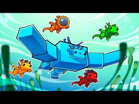 Problems Tem Vida de Axolote no Minecraft