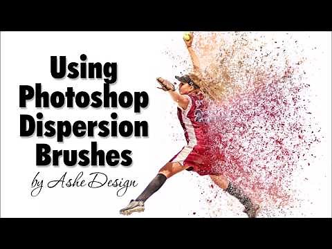 Using Photoshop Brushes - Dispersion Dust Particles