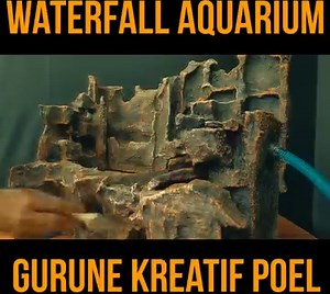 506K views · 4.2K reactions | How To Make Waterfall Aquarium From Wood & Styrofoam Source : bit.ly/gurunekreatifpoel | Aquascape Hobby | Facebook