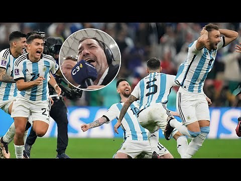 Argentina Vs France penalties | Crazy Argentinian commentator - Qatar Final 2022