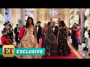 EXCLUSIVE: Michelle Obama on Sasha and Malia Attending Their First State Dinner