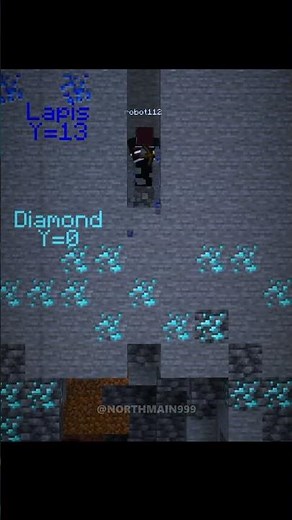 Minecraft Every Ore Spawn Height Moment