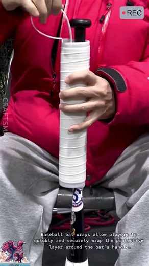 Smart Baseball Bat Protection Wrap Tool #video #viral