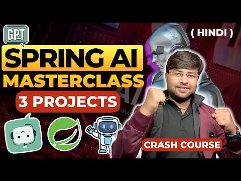 🤖Master AI with Spring Boot |Build Instant Assistants, Image Bots & Real-Time Projects |Step-by-Step