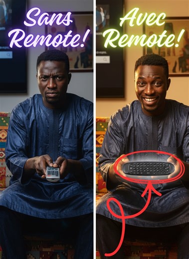 ❌ Difficile de taper du texte avec votre télécommande classique ? ❌ Navigation lente et compliquée ? ✅ La solution est là : Télécommande Souris avec Clavier Sans Fil Un seul outil pour contrôler vos films , séries  et applications  en toute simplicité.  Commandez maintenant & Payez à la livraison ! | Snuggler Samson uren 7336 | Facebook