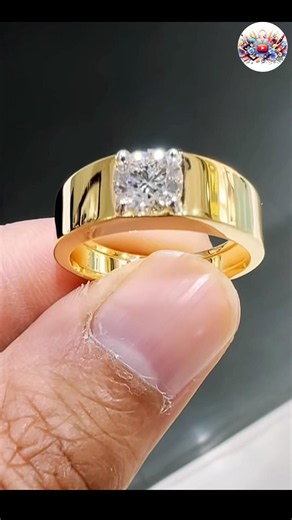 Men's Luxury Rings|14k 1ct Ring #jewelry #usa #ring#men#menring#luxury #mensrings#ringlovers#shorts