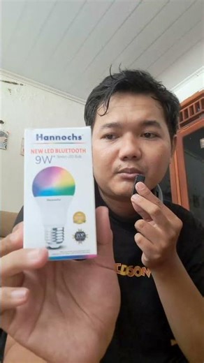 Hannochs new LED Bluetooth smart LED bulb 9W #nyalakanduniamu #hannochs