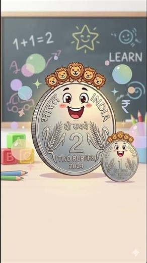 👇🔥Fun Learning Coins for Kids 💰🪙 | Easy & Cute Video #kidslearning