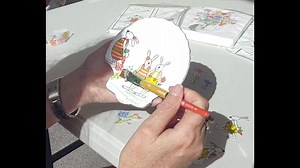 1.4K views · 17 reactions | I love these sweet rabbit characters on this napkin. I took the opportunity to decoupage them onto this beautiful ceramic shell. Thank you, Pat for purchasing this adorable design 李 #crafts #decoupage #Christmas #inspiration #artist #tiktok #pinterest #instagramreels | Penelope Chic NZ | Facebook