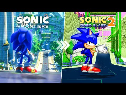 A Recreation of Sonic Frontiers in Sonic Robo Blast 2