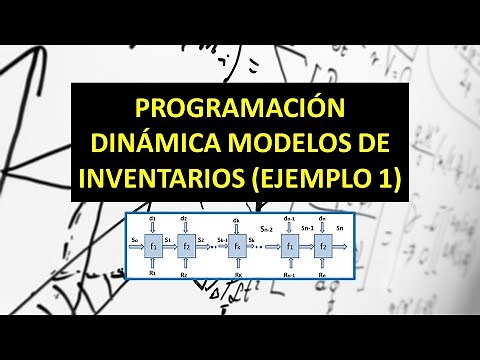 Programación Dinámica - Ejemplo 1 Modelos de inventarios