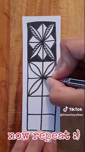 Polynesian/Moana Inspired Floral Pattern Drawing Lesson