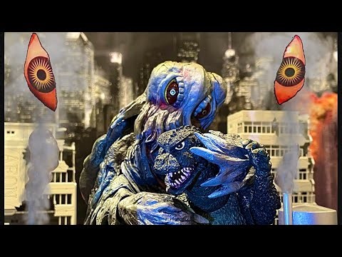 Godzilla Vs. Hedorah Stop Motion!