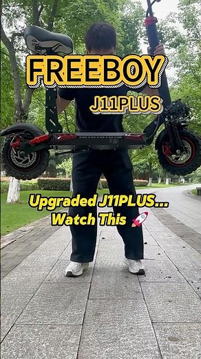 FREEBOY J11 PLUS | 1200W Power & 34MPH Performance Test ⚡🛴