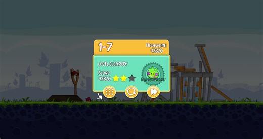 Angry Birds Plus 愤怒的小鸟增强版 Poached Eggs 关卡1-8