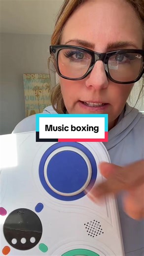 Boxing machine for kids. Box to the beat of the music!
