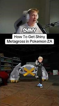 How to get a SHINY Metagross in Pokemon Legends ZA #pokemon