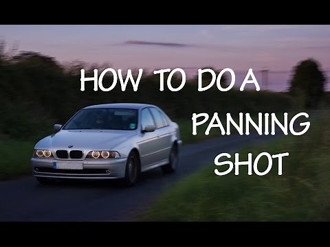 How To Do A Panning Shot