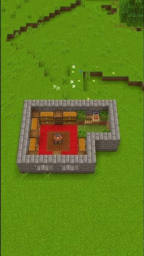 Minecraft House 🏠 | Easy & Simple Build #minecraft #shorts