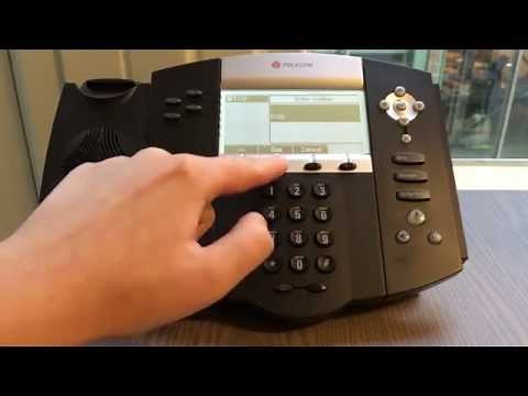 Polycom SoundPoint IP 550 & 560 Tutorial: How to Use the Most Common Features