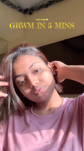 GRWM IN 5 mins 🌼🫧 | Summer Edition ✨ #skincare #grwm #look #ytshorts #influencer