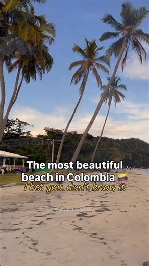 The most beautiful beach in Colombia 🇨🇴 Full vlog in my YouTube channel! Link in bio 🔗