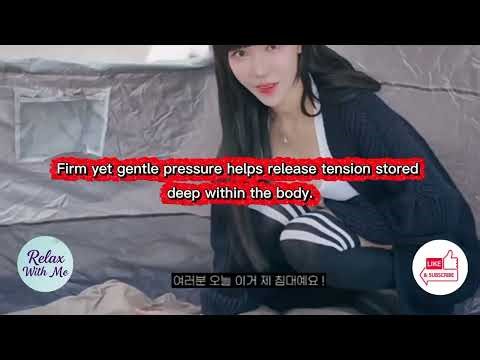 ASMR Japanese Hot Oil Massage for Deep Body Relaxation | Traditional Spa Therapy