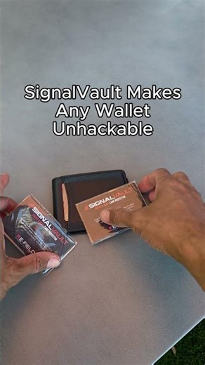 Make your wallet unhackable - Get protected today at www.signal-vault.com