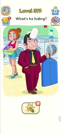 DOP5 (delete one part) level-359 #what's he hiding? Only 1% Can Solve This Puzzle #viralvideo