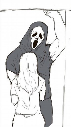 So you got a boyfriend scream 😱 #2danimation #shorts #animatic