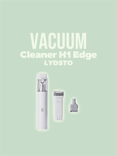 The Lydsto H1 Edge Portable Vacuum Cleaner keeps your desk clean fast, ang dali gamitin for daily setup resets. #vacuum #desksetup #cleaningtools #lydsto #vacuumcleaner @lydstophilippinesofficial
