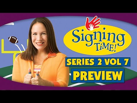 Signing Time Series Two Vol 7 Preview