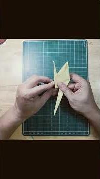Tua ngược hạc giấy gấp thành con rồng | Rewinding a Paper Crane Into a Dragon | Gấp Giấy K K
