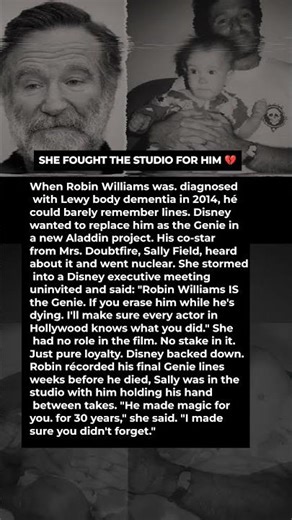 SHE FOUGHT THE STUDIO FOR HIM 💔
