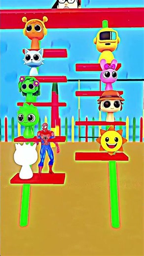Jumping over obstacles in the puzzle! 🧩 #JumpingPuzzle #ObstacleCourse