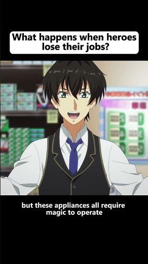 What happens when heroes lose their jobs#anime #animeweeb #animeedit #animeaddicts