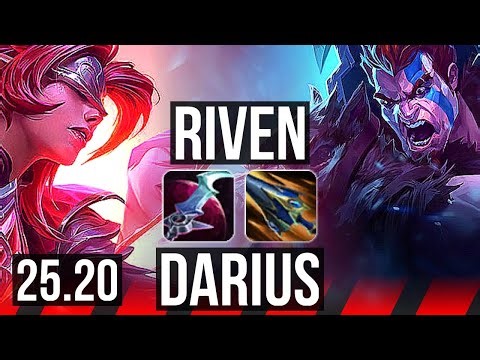 RIVEN vs DARIUS (TOP) | 7/1/3 | NA Master | 25.20