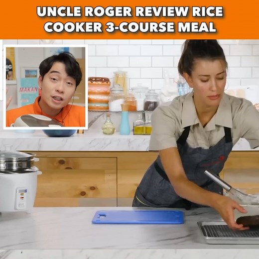 209K views · 3.9K reactions | Uncle Roger Review Rice Cooker 3-Course Meal | Nigel Ng | Facebook