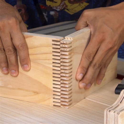 Amazing Box Joinery Making JIG For Table Saw Techniques | Woodworking Tools TV