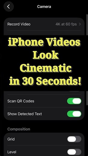 Make Your iPhone Videos Look Cinematic in 30 Seconds! 😱